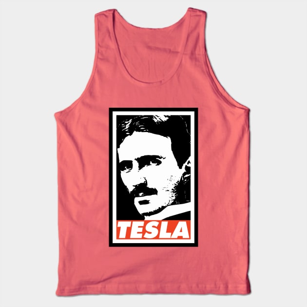 TESLA Tank Top by Nerd_art